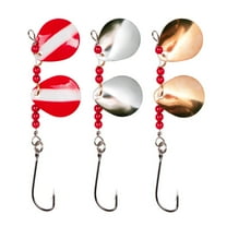3pcs Fishing Hooks Made of Iron Durable and for Fishing Use Assorted Color