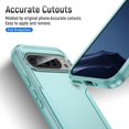 thumbnail image 4 of KOMI for Google Pixel 9 Pro Case, [Shockproof] Military Grade Proof Protection [Fall Prevention] [Anti Fingerprint ] Rugged Protective Phone Case Cover for Google Pixel, Green+Green, 4 of 5