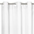 thumbnail image 2 of EZ-ON® "Grace" Jacquard Polyester Extra Long Shower Curtain in White, 2 of 2