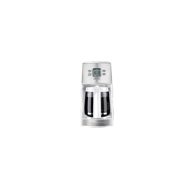 Cafetera HAMILTON BEACH de 12 Tazas Blanca