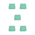 thumbnail image 2 of Inteprter Basket Liner Planting Mat Potting Pad impermeable mantener limpio sin rebabas operación simple herramienta de jardinería verde / Type2 NO2, 2 of 6