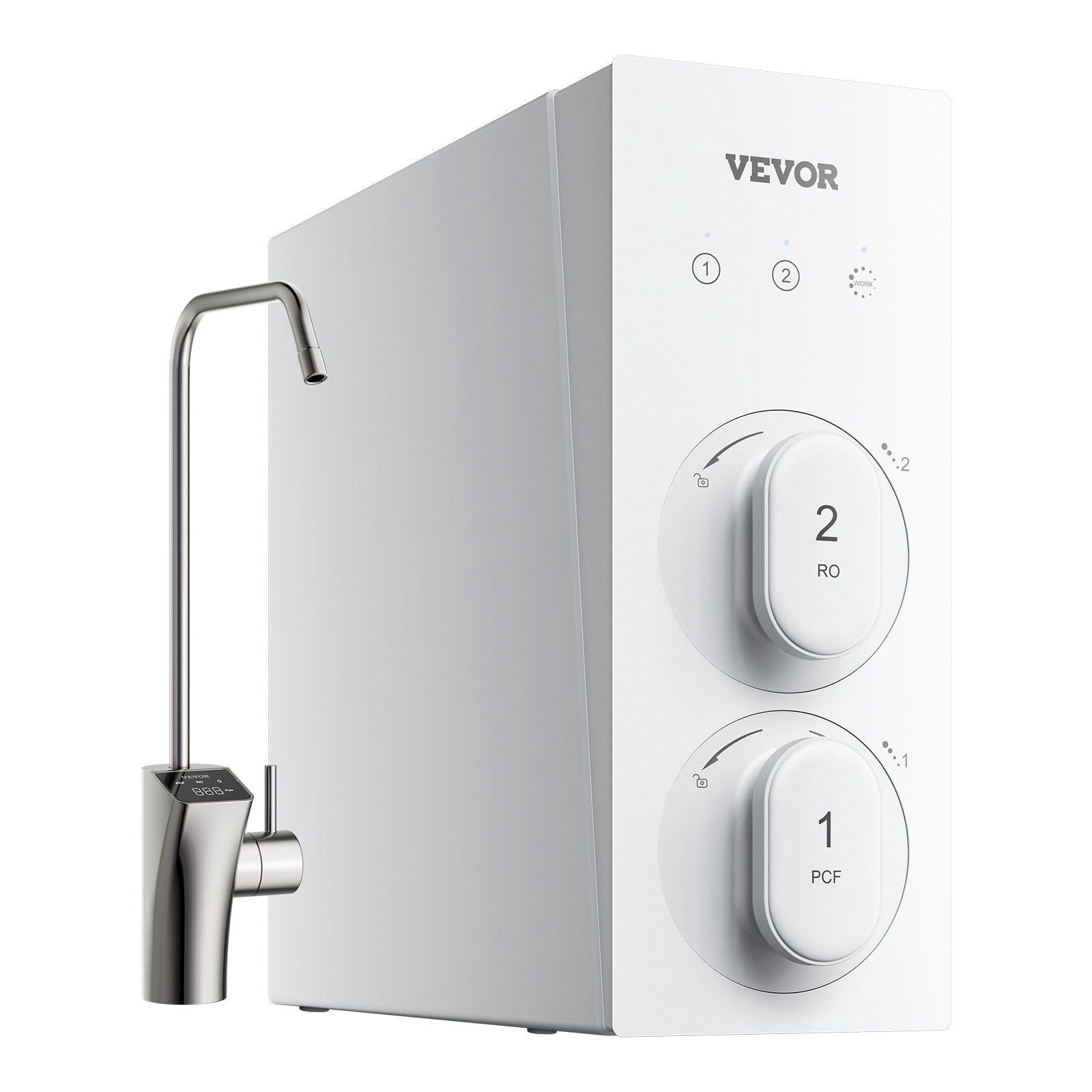 Under Sink Reverse Osmosis System 600 GPD, 8-Stage Tankless Water Filter, Removes Contaminants Effectively