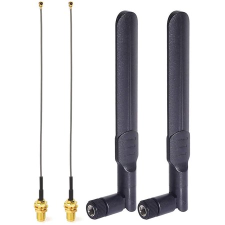 Eightwood Adattatore SMA a RP-SMA Kit 4 Tipo per Wifi Antenna Schede Eightwood Adattatore SMA a RP-SMA Kit 4 Tipo per Wifi Antenna Schede