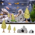 thumbnail image 1 of Fish  Stone Decoration, Fish  Landscaping Resin Novel Geometric  for Aquarium, 1 of 8