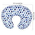 thumbnail image 4 of Funda de almohada para lactancia materna cómoda funda de almohada en forma de U clásica flexible lavable súper suave para bebés amigos familia infantil ANGGREK  Otros, 4 of 8