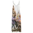thumbnail image 4 of Easter Bunnies Rabbits Sleeveless Dress for Women Clothing Female Women's Summer Skirt, 4 of 7