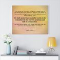 thumbnail image 2 of Scripture Walls Psalm 111:2-5 Wonderful Works Bible Verse Canvas Christian Wall Art Ready to Hang Unframed, 2 of 12