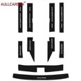 thumbnail image 1 of Motor Vehicle Parts For Mitsubishi Outlander 2022 2023 2024 Car Door Sill Leather Stickers Protection Plate Carbon Fiber Threshold Strip Accessories, 1 of 5