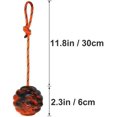 thumbnail image 2 of ORUYROP Dog Training Ball on Rope Dog Rope Toys Ball Exercise and Reward Toy for Dogs for Chew Training Pull Throw Toy tug Toy Dogs Fetch Toys Belgian Malinois Gifts, 2 of 7