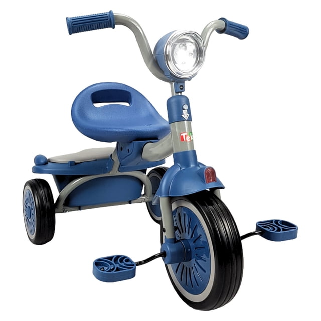 Triciclo para Niños Plegable con Luz y Sonido de 2 a 4 años - Azul