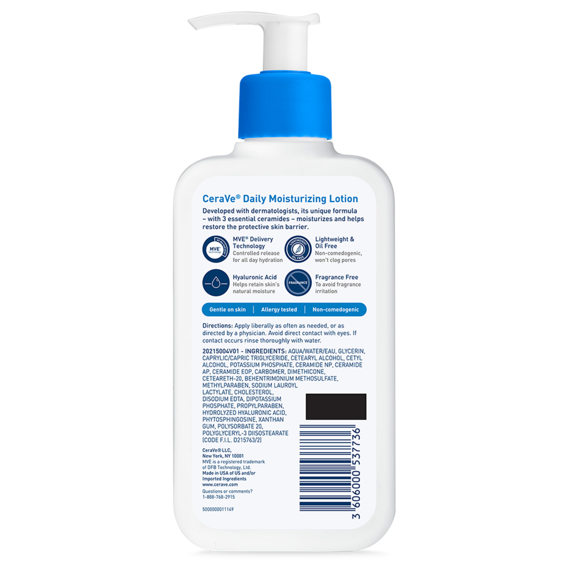 CeraVe Daily Moisturizing Lotion, 8 fl oz photo 8