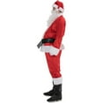 thumbnail image 2 of KelaJuan Christmas Santa Claus Cosplay Costume, Red Santa Zipper Coat+Pants+Hat+Belt+Beard+Shoes, 2 of 7