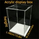 thumbnail image 3 of 1 caja de exhibición de acrílico transparente, vitrina de protección a prueba de polvo para almacenamiento, adecuada para muñecas/juguetes/objetos de colección, 3 of 5