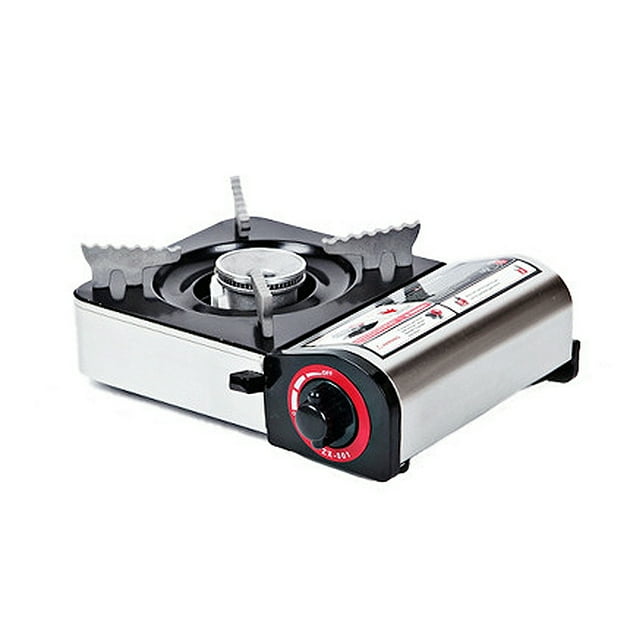 AOTU 2,1 kW Mini Cuisinières Portatives d'Extérieur Gaz Butanes Cuisinières Maison Extérieur Camping Barbecue Cuisinières Pratiques Cuiseur