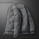 thumbnail image 3 of Chaquetas de invierno para hombre, Parka gruesa con cuello levantado, abrigos para hombre, chaquetas informales de algodón polar cálido para hombre, ropa masculina 4XL 5XL, 3 of 5