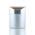 thumbnail image 1 of (blue) Mini Trash Can Table Stainless Steel Trash Can Swivel Lid Mini Modern Trash Can Lid Practical Table Trash Can Stainless Steel Mini Trash Can Wo, 1 of 5