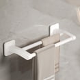 thumbnail image 1 of Feltree Double Towel Bar 11 Inch, 304 Stainless Steel Wall Mounted Towel Rack, Brushed Nickel Finish, Rustproof Bathroom Storage Organizer for Kitchen and Bath, 1 of 8
