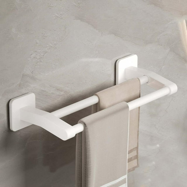 Feltree Double Towel Bar 11 Inch, 304 Stainless Steel Wall Mounted Towel Rack, Brushed Nickel Finish, Rustproof Bathroom Storage Organizer for Kitchen and Bath