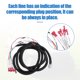 thumbnail image 4 of Reemplazo del arnés de control de cable del vehículo para EZGO Gas 875 Eléctrico 775 875 Shuttle 95 Negro, 4 of 7