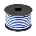 thumbnail image 6 of 21' - 29' Pontoon Boat: Pyle Bluetooth Marine Receiver, 4x 6.5'' 150 Watt Max Boat Audio Speakers (White), 1000W Waterproof Amplifier w/Wiring Install Kit, 18 Gauge 50 Feet Wire, Antenna, 6 of 7