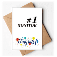 thumbnail image 1 of Number.1 Monitor Graduation season Wedding Cards Congratulations Greeting Envelopes, 1 of 3