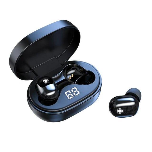 Auriculares Inalámbricos Bluetooth 5.0 Mini Gemelos A6S Tws Auriculares, Auriculares Inalámbricos Bluetooth In-Ear Auriculares Deportivos con Caja de Carga 400Mah para Teléfono Tableta Portátil
