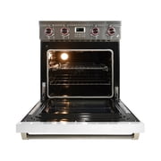 30 Electric Range w/ White Door