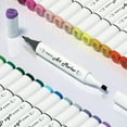 Shuttle Art 88 Colors Dual Tip Alcohol Based Art Markers,Permanent