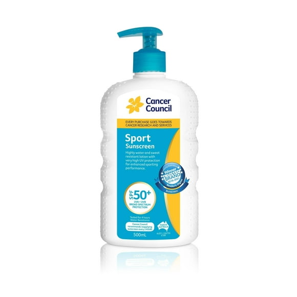 Protector solar Cancer Council Sport SPF 50+ 500 ml