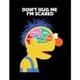 thumbnail image 1 of Ne Me Câline Pas J'ai Peur Yellow Guy Affiche Encadrée Cerveau, 1 of 1