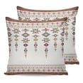 thumbnail image 7 of Outdoor Throw Pillow Cover Southwest Ethnic Abstract Geometric Art Waterproof Cushion Covers 2 Pack Vintage Boho Tribal Style Pillow Cases Home Decoration for Patio Garden Couch Sofa, 7 of 7