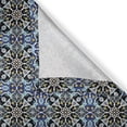 thumbnail image 6 of Ambesonne Bohem Grommet Curtain, Moroccan Eastern Ornaments, 50" x 63", Royal Blue, 6 of 6