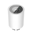 thumbnail image 1 of Smart LCD Thermostatic Radiator Valve in White with Child Safety Lock – No Batteries Included, Adjustable Temperature Range 5-45℃, Touch Control, IP20 Protection, 1 of 7