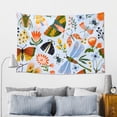 thumbnail image 5 of Easygdp Insects and Flowers Tapestry Wall Hanging, Wall Tapestries for Bedroom Aesthetic Living Room Office Decor 60x40in, 5 of 8