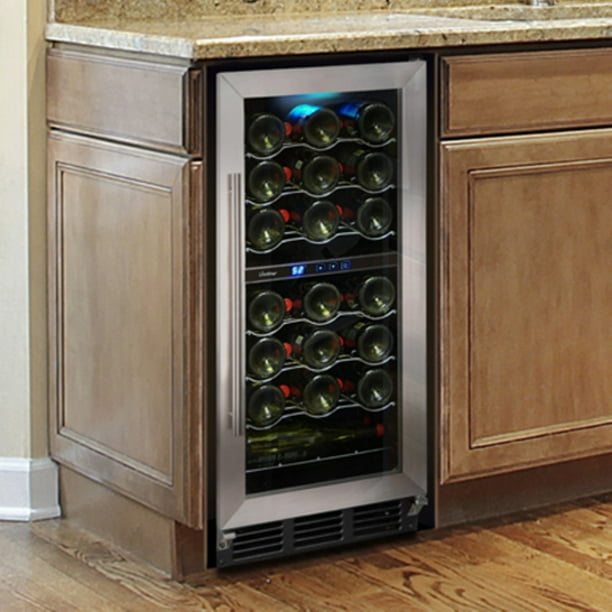 Vinotemp 32 Bottle Wine Cooler with Interior Display