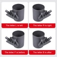 thumbnail image 2 of Soporte para vasos de agua para bebidas, montaje en puerta Interior de coche, 2 uds., para Tesla Model 3 Y, 2 of 5