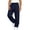 Navy, variant on Vmberlty Men Wide Leg Pants Men's Solid Color Casual Sweatpants Adjustable Drawstring Elastic Waist Pockets Design Casual Fashion Long Trousers