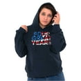 thumbnail image 4 of Four Great Years President Trump Unisex Plus Fleece Graphic Hoodie Brisco Brands 2X, 4 of 4