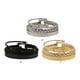 thumbnail image 4 of Qarigey de metal Idea Brazalete Accesorio Funky Todo Hombre Para cualquier ocasión Hombre Accesorios para hombre Plata Type3 NO3, 4 of 6