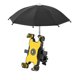 thumbnail image 1 of Soporte para teléfono celular de bicicleta con rotación de 360 ​​° y bloqueo de un solo toque con soporte para teléfono celular Parasol Rider (amarillo) JM, 1 of 5