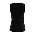 thumbnail image 4 of Posijego Women's Tank Tops Wide Strap Camisoles Tops Sleeveless Shirts for Women Athletic Workout Running Yoga Tank Tees, 4 of 6
