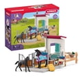 thumbnail image 1 of Playset Schleich Horse Club Stall, 34 piezas, con yegua y potro, 1 of 8