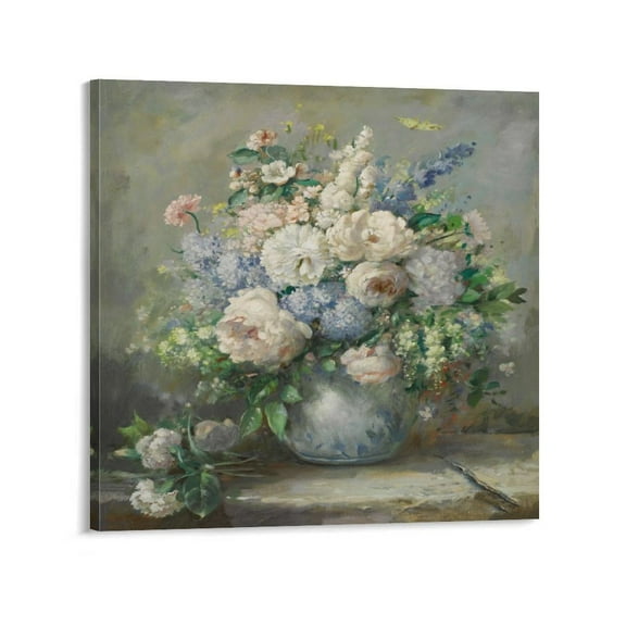 Pierre Auguste Renoir Print Painting 4 Poster Decorative Painting Canvas Wall Art Living Room Posters Bedroom Painting 24x24inch(60x60cm)