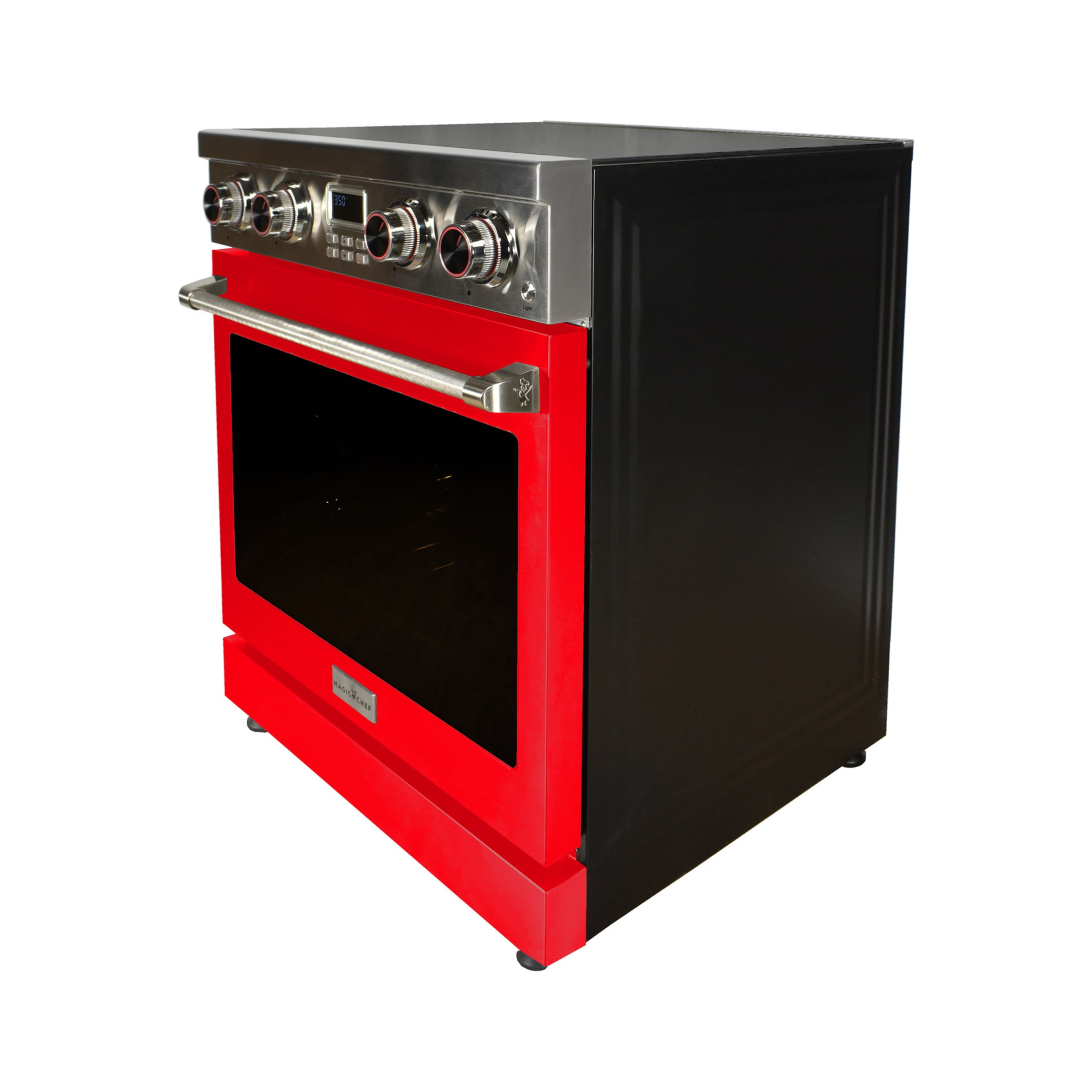 30" Electric Range w/ Red Door