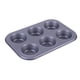 thumbnail image 1 of Walbest Molde para magdalenas antiadherente de 6 cavidades Bandeja para pasteles Mini bollos Utensilio para hornear, 1 of 7