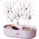 thumbnail image 1 of Soporte para joyas con forma de asta y cajones, soporte para joyas de plástico, soporte para pendientes, anillos y collares, 1 of 6