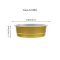 thumbnail image 2 of MesaSe 10 Pcs Barquettes en Aluminium Petites Boîtes de Rangement pour Aliments Camping Bol Rond Ménage, 2 of 6
