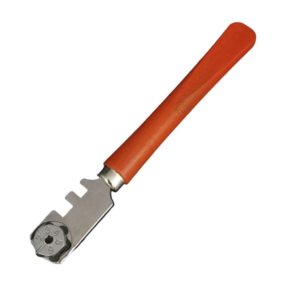 Kyusrd Summer Savings Practical Tools for Home Kitchen!Six Wheels Glass Cutter With Wood Handle