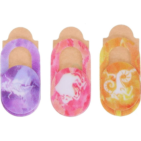 Pc Camera 3Pcs Camera Cover Slide Blocker Constellation Design Phone Webcam Sticker Tablet Laptop Camera Cover Blocker Privacy Shutter for Phone Tablet Laptop Computer Laptop