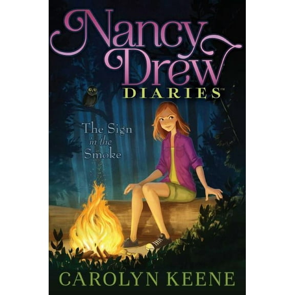 Nancy Drew Diaries The Sign in the Smoke, Book 12, (Paperback)